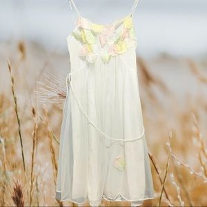 COPY - Vintage 1950s Warners Lingerie Floral Slip Dress